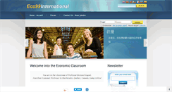 Desktop Screenshot of eco99international.com